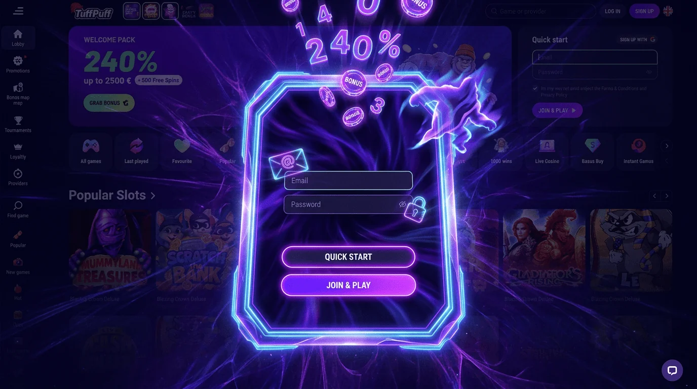 TuffPuff Login